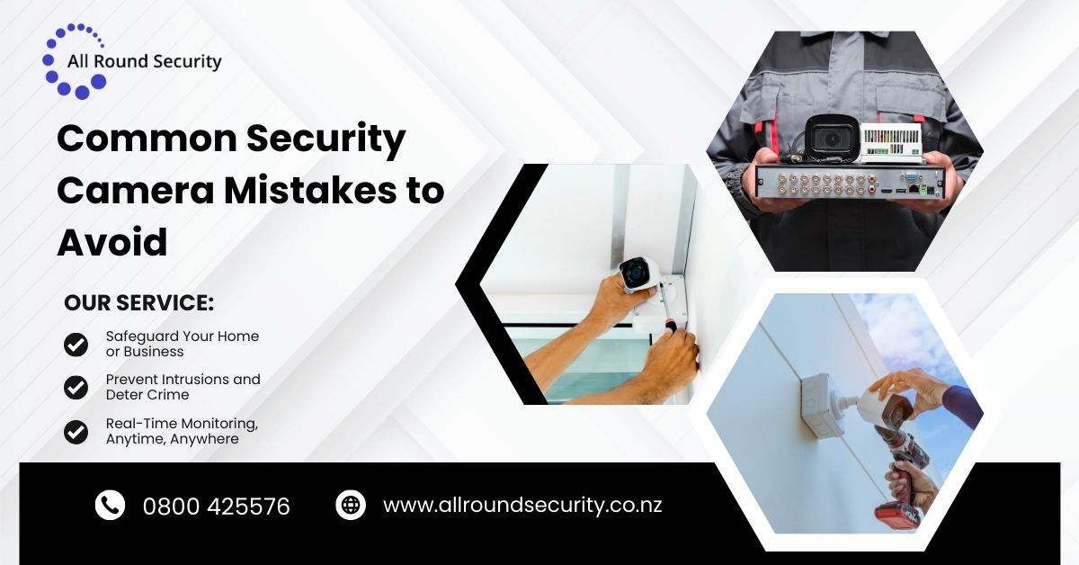 Common Security Camera Mistakes to Avoid