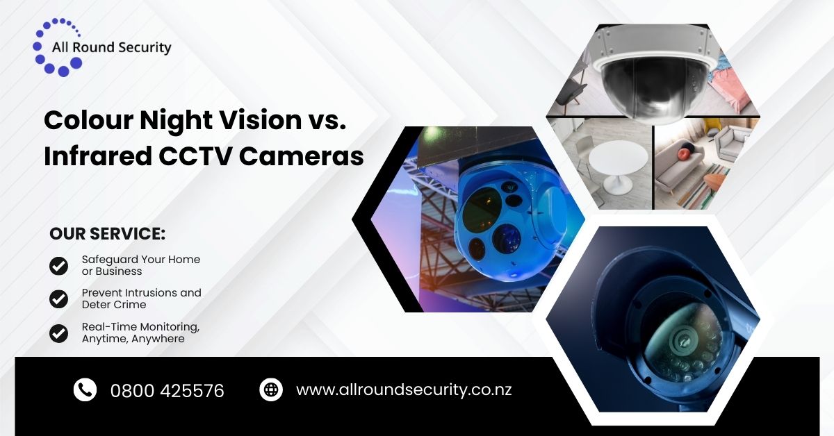 Colour Night Vision vs. Infrared CCTV Cameras