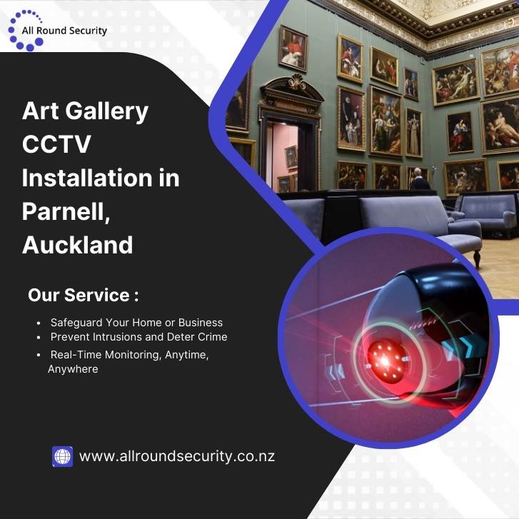 Art Gallery CCTV Installation in Parnell